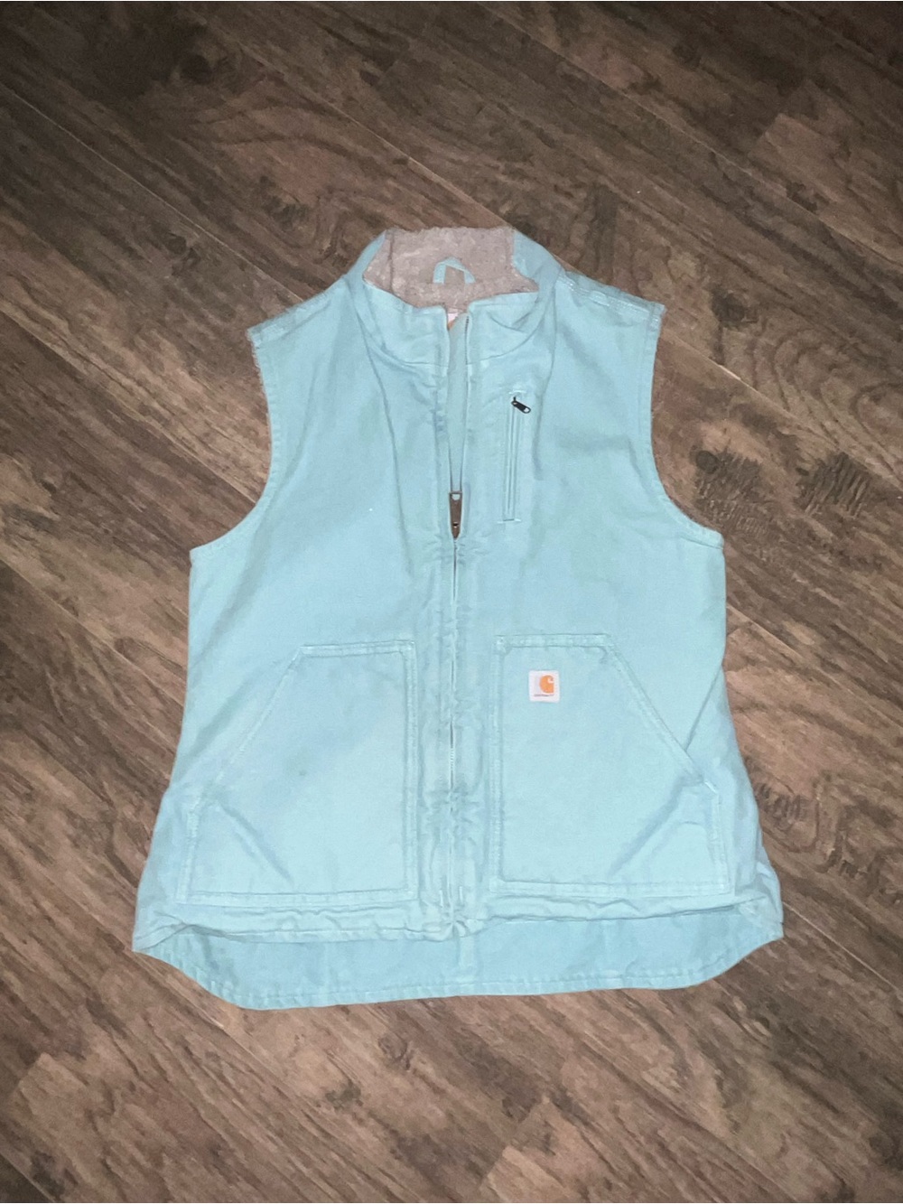 Carhartt Light Blue Women's Utility Vest